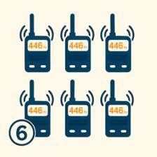 Packs de 6 et + talkies-walkies