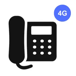 Téléphone fixe avec carte SIM