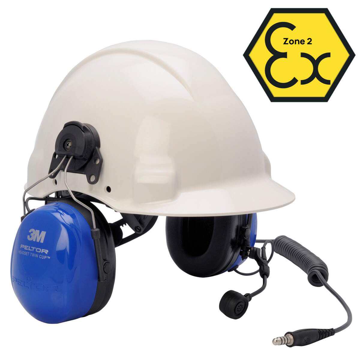 3M Peltor Twin Cup Atex J11 - Helmbevestiging image