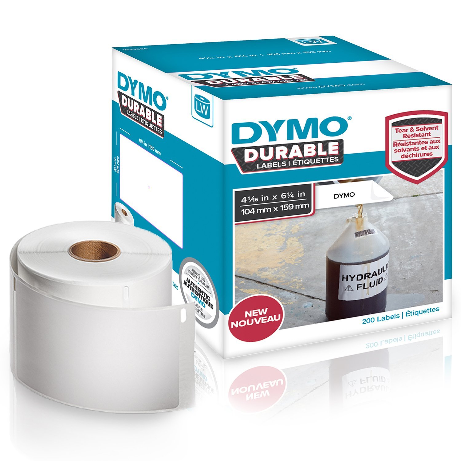 Etiquettes d'expédition 104 x 159 mm pour Dymo LabelWriter 450 image