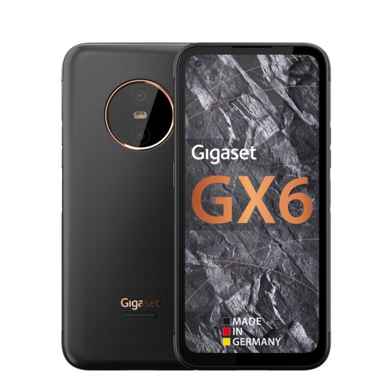 baard Mooie vrouw native Gigaset GX6 Zwart | Robuuste smartphone | S30853-H1528-R111
