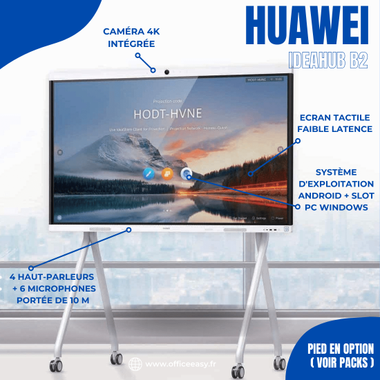 Huawei IdeaHub B2 86 Pouces - Ecran De Visioconférence