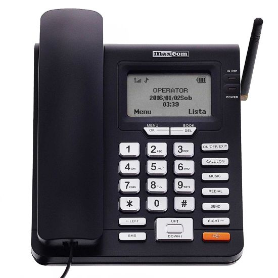 Téléphone fixe Filaire de Maxcom MM 29D HS - Carte SIM - Auriseo