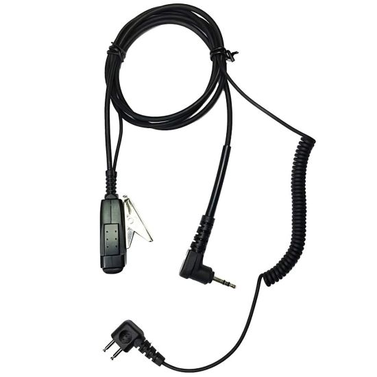 Cable Micro Cravate à Pince Casque Peltor SportTac et Radiocom Midlan
