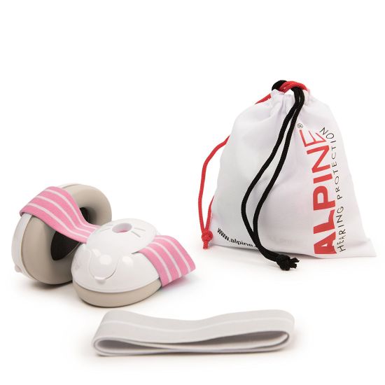 Alpine Muffy Baby Pink casque anti bruit bébé