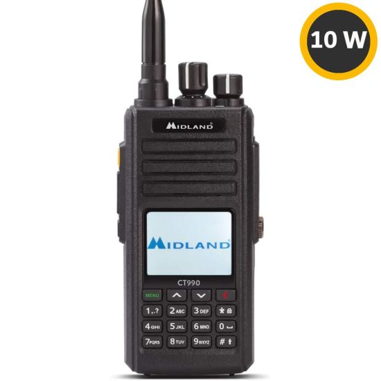 Talkie-walkie Midland CT990-EB, radio amateur communication longue portée