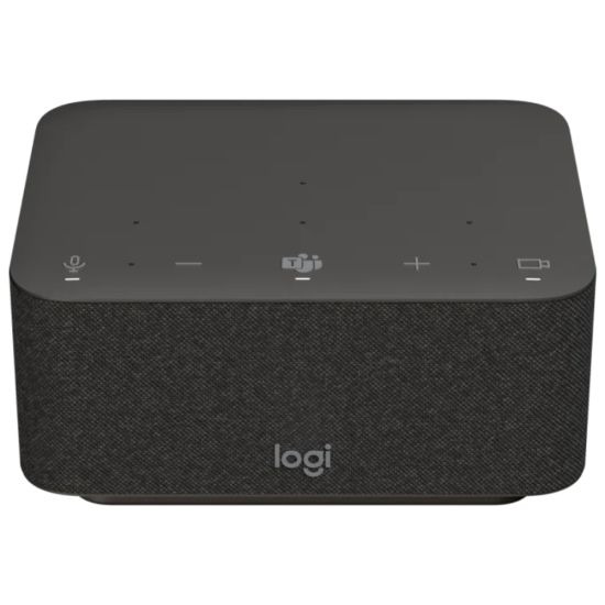 logidock noir speakerphone