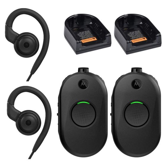 Pack de 2 Motorola CLP446e - Talkies Walkies magasin - CLP0166BHLAA - avec chargeur