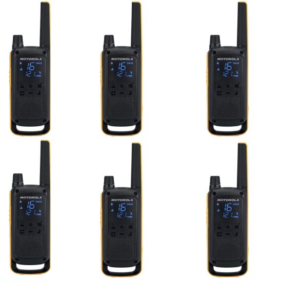 Pack de 6 Motorola t82 extreme