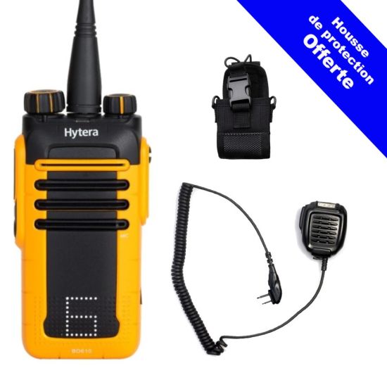 pack hytera bd615 + micro HP