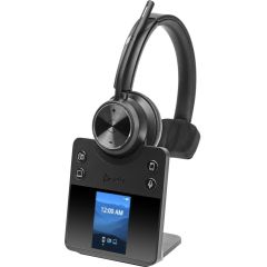 Poly Savi 7410 UC - micro casque professionnel DECT avec une connexion sécurisée