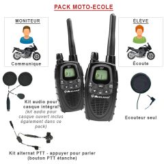 Pack Moto-Ecole Midland G7XTR