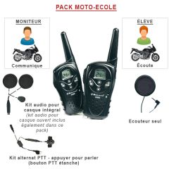 Pack moto école