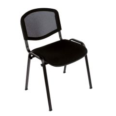 Buronomic Chaise Pratique Noir - dos résille