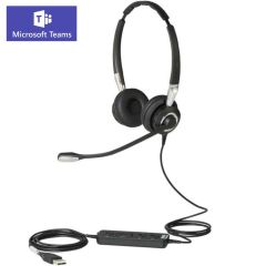 casque compatible lync jabra biz 2400 II duo usb ms