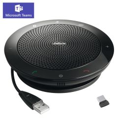 Jabra 510+ certifié Microsoft Teams - speakerphone pour audio conférence