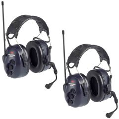 Pack de 2 Peltor LiteCom PMR446 - casque antibruit communicant - MT53H7A4400-EU