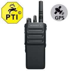 Motorola R7 - talkie-walkie numérique avec licence -  MDH06RDC9WA2AN-HKVN4876A - PTI GPS