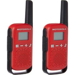 Pack Motorola T42 rouge - talkie walkie bon rapport qualité prix
