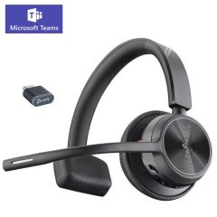 Micro casque Poly Voyager 4310 MS livré avec Dongle USB-C certifié Teams 