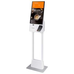 Samsung Kiosk Borne multi-service - borne fast-food - LH24KMATBGCXEN + CY-KM24APXEN + STN-KM24AXEN