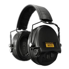 Sordin SUPREME PRO X SFA Noir GEL - Casque antibruit avec modulation sonore - 74502-04-S - casque antibruit haute atténuation