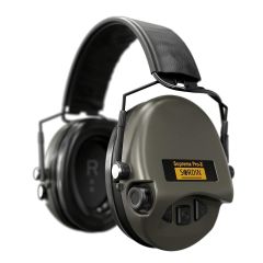 Sordin SUPREME PRO X SFA Vert - Casque antibruit avec modulation sonore - 74502-06-S - casque antibruit haute atténuation