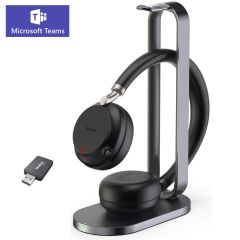 Micro casque Yealink BH72 Teams avec Socle de charge et dongle USB-A certifié microsoft teams