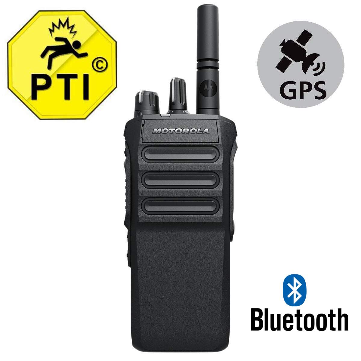 Motorola R7 Premium VHF - PTI Bluetooth GPS image