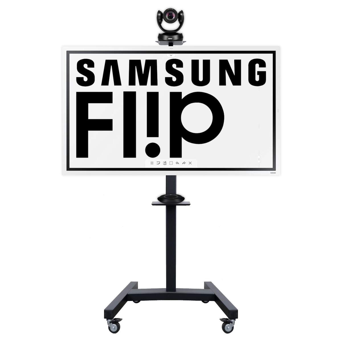 Kit Visioconférence Samsung Flip Grande Salle - Pied Roulant image