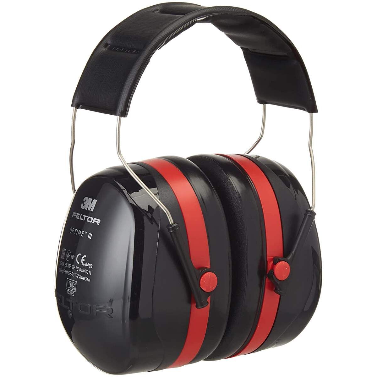 Casque OPTIME 3 3M Rouge 