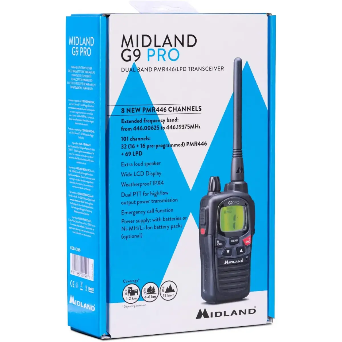 Midland G9 PRO + Oreillette Offerte