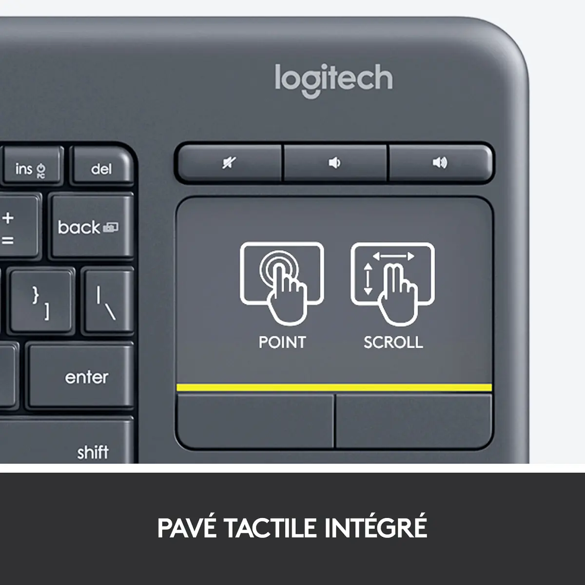 Clavier-souris sans fil Logitech