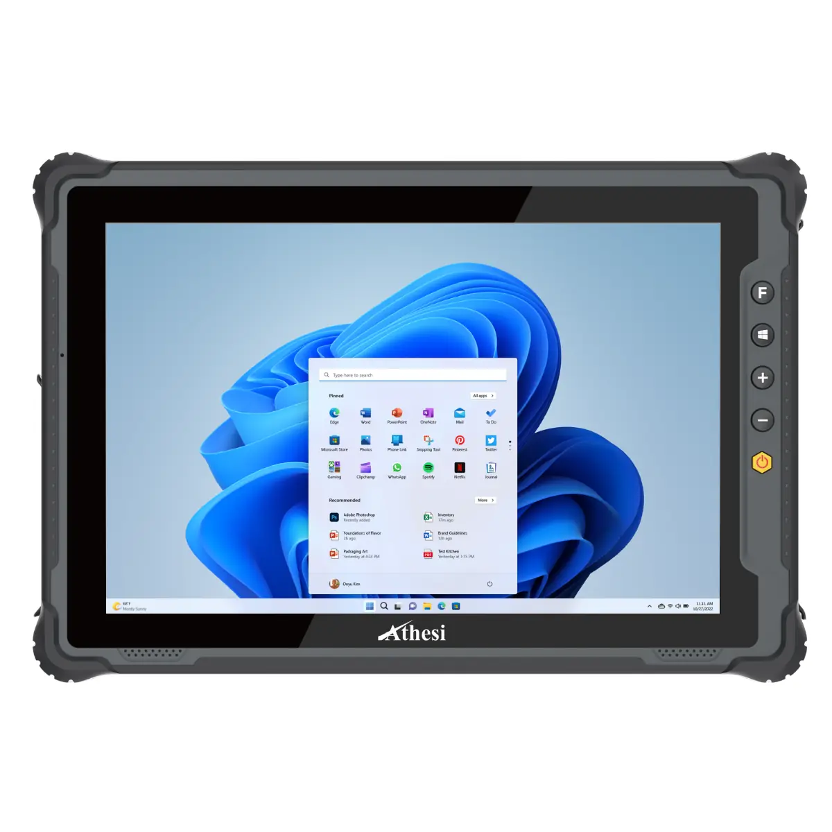 Tablet Windows 11 Pro voor professionals ATHESI 10 inch