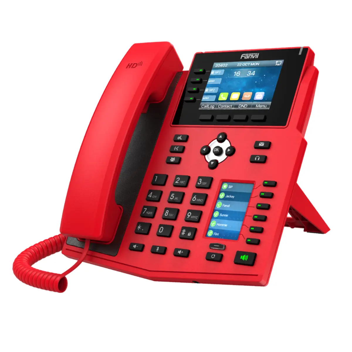 Fanvil X5U-R V2 - Téléphone IP SIP 16 comptes