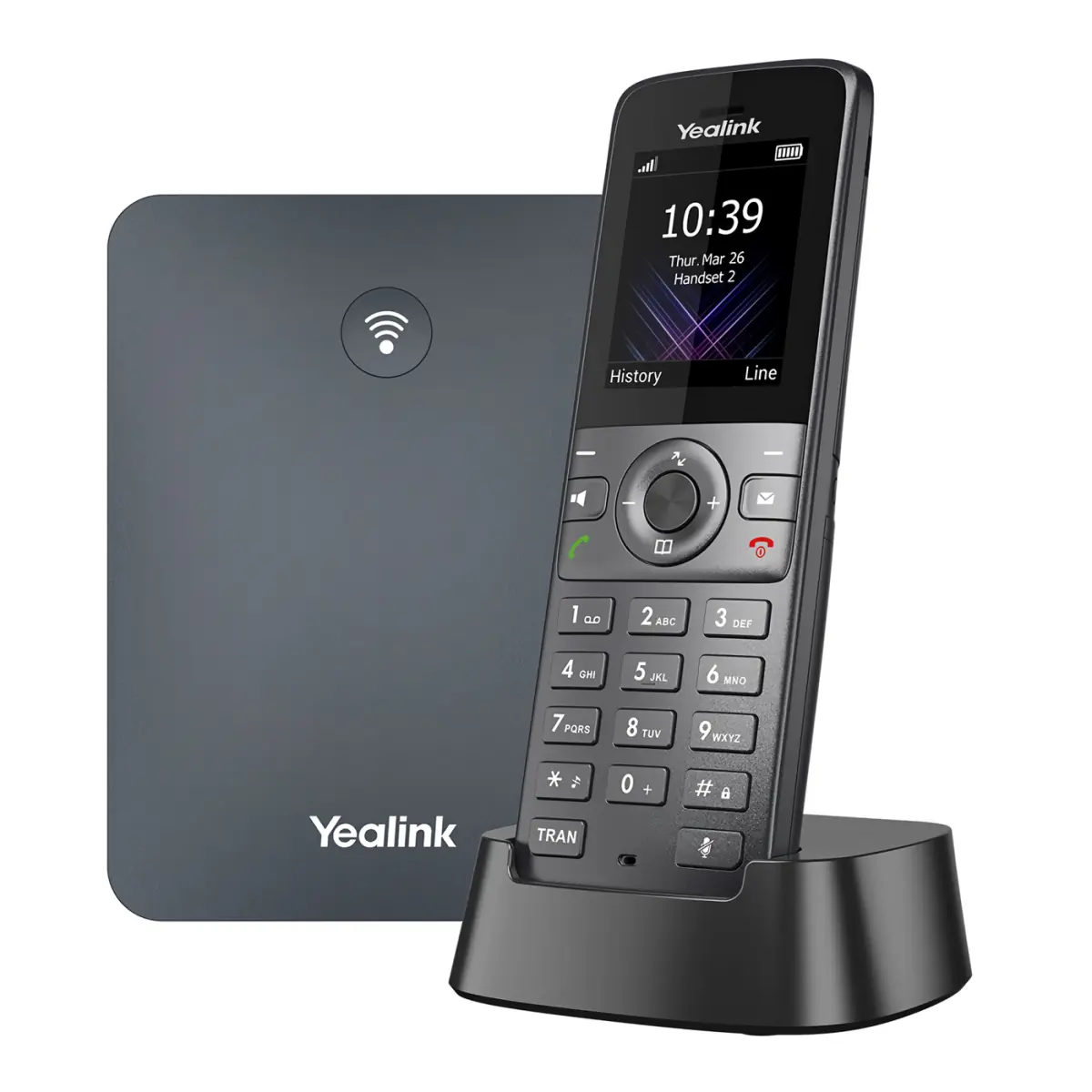 Yealink W74H - Combiné dect charge rapide